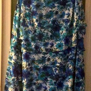 Women’s floral dress.